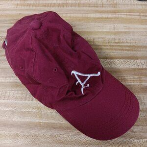 Arkansas "A" Embroidery Razorbacks Red Baseball Cap/Hat Official Collegiate